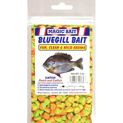 Magic Bluegill Bait Org/yel/cht