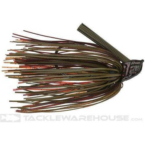 V&M Adrenaline Flip Jig 3/8 Green Pumpkin Craw