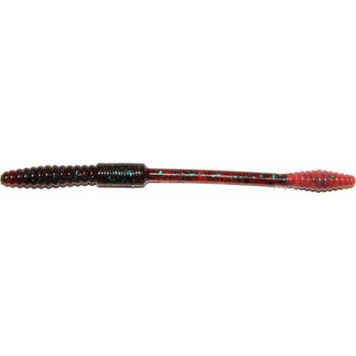 Bb Squirel Tail Worm 6" 10Pk Redbug