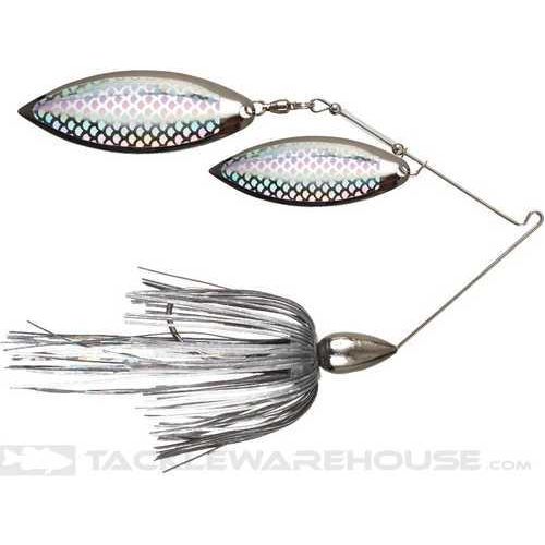 War Eagle Nickel Double Willow Spinnerbait Firecracker