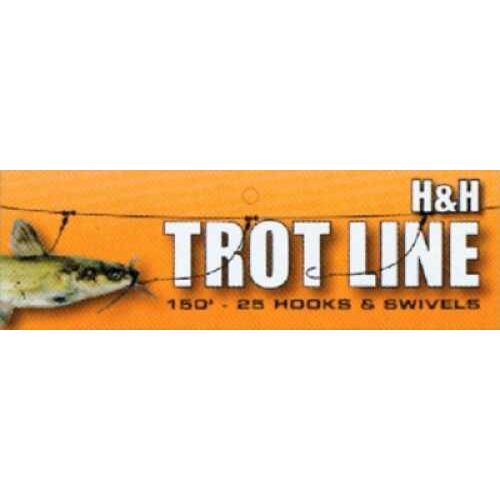 H&H Lure TROTLINE 150 X 25 Hooks