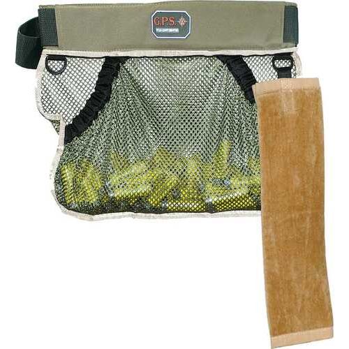 GPS Sporting Clays Mesh Half Shooting Vest Olive w/Belt Model: GPS-1245SV