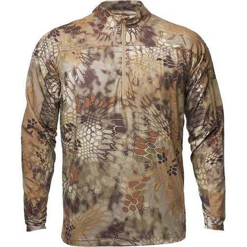 Kryptek Valhalla Long Sleeve 1/4 Zip Highlander Medium Model: 18VALLSCH4