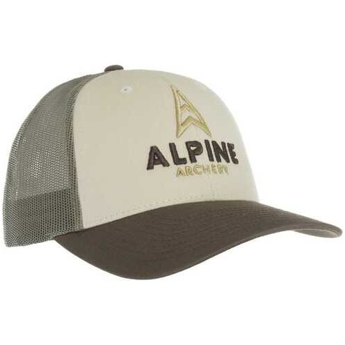 Alpine Low Pro Trucker Cap Brown/Loden/Tan