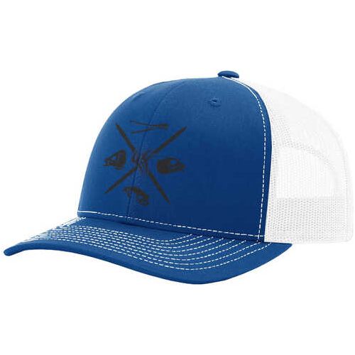 Fin Finder Skulls Mesh Hat Blue/White Model: