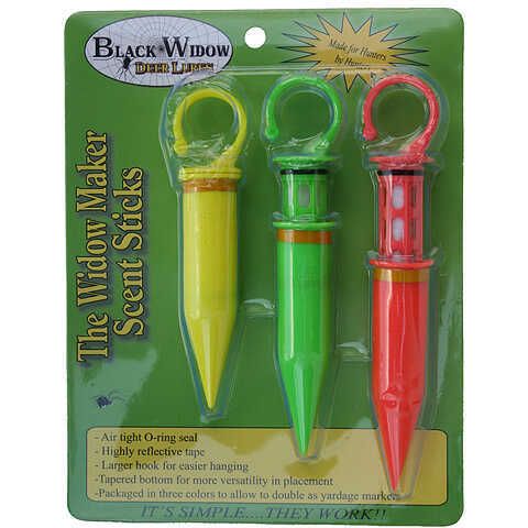 BLACK WIDOW DEER LURES Scent Sticks 3/pk. 55759