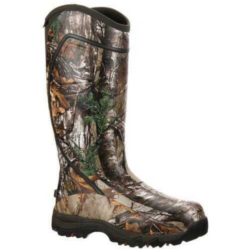 Rocky Boots Core Rubber 1600g Realtree Xtra Size 8 Model: RKYS060-8