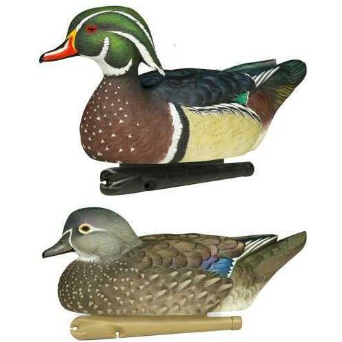 Avian X Top Flight Duck Decoy Wood Floater 6 pk. Model: 8083