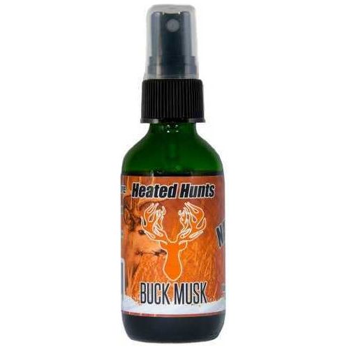 Heated Hunts Natural Scent Buck Musk 2 oz. Model: HHbckmk029