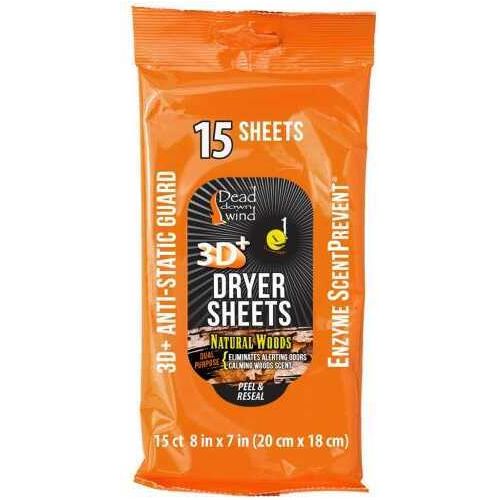 Dead Down Wind Dryer Sheets Natural Woods 15 pk. Model: 11913