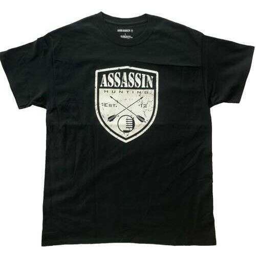 Assassin T-Shirt Shield Black 2X-Large Model: MTBLKARCHSHIRLD-XXL