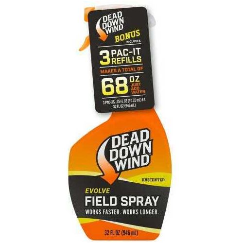 Dead Down Wind Field Spray Combo 68 oz. (32 oz. plus 3 Pac-Its) Model: 136818