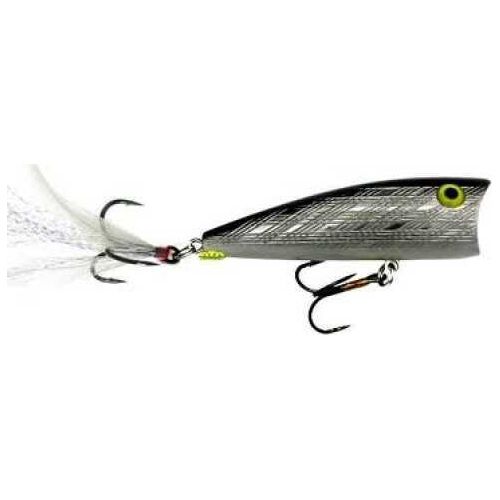 Pradco Lures Rebel Pop R 1/4 Silver/Black Md#: P60-01