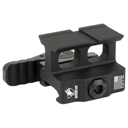 American Defense Mfg. Ad-509t Optic Mount Co-witness Height Anodized Finish Black Quick Release Fits Holosun 509t Footpr