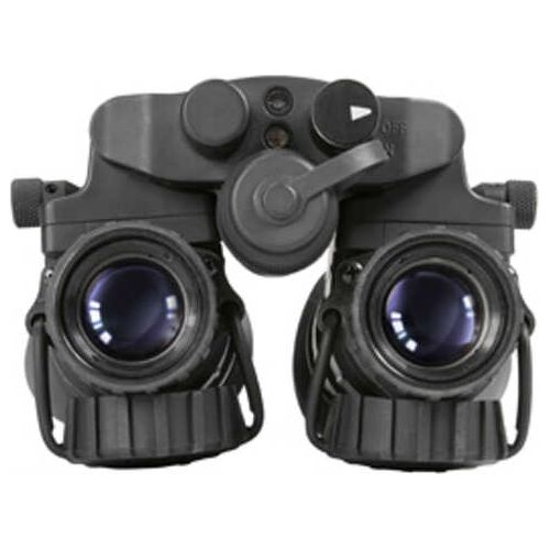 Agm Global Vision Nvg 40 Nw2 Night Vision Binocular/dual Tube 1x Magnification Gen 2+ P45 White Phosphor Iit Black 14nv4