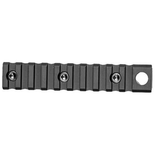 Arisaka Defense Rail Slider Picatinny Rail M-Lok 3 Slot Fits M-LOK Integrated QD Mount Anodized Finish Black  