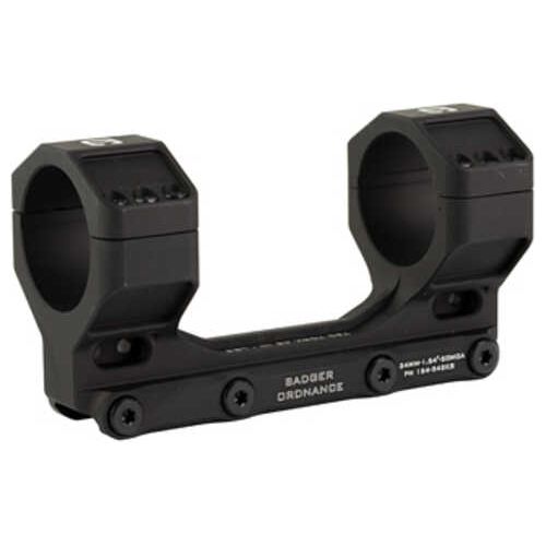 Badger Ordnance Condition One Max Mount 34mm 1.54" Height 20 MOA Fits Picatinny Anodized Finish Black  