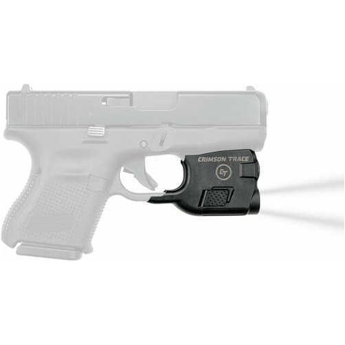 Crimson Trace Corporation Lightguard 110 Lumen LED White Dual Side Activation Fits Glk 26 27 33 Black LTG-777