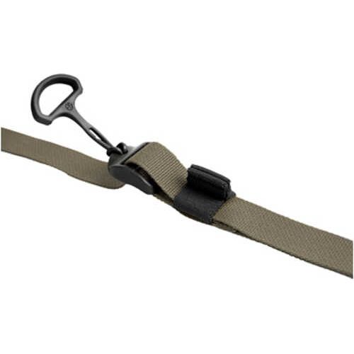 Edgar Sherman Design Esd Sling 2-point Combat 1" Webbing Polymer Hardware Matte Finish Ranger Green And Black Esd-