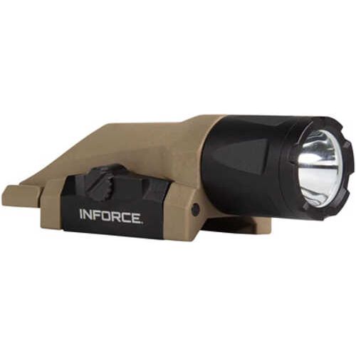 INFORCE WML-Weapon Mounted Light White/IR Multifunction Weaponlight Gen 3 Fits Picatinny Flat Dark Earth 450 Lumen for 1