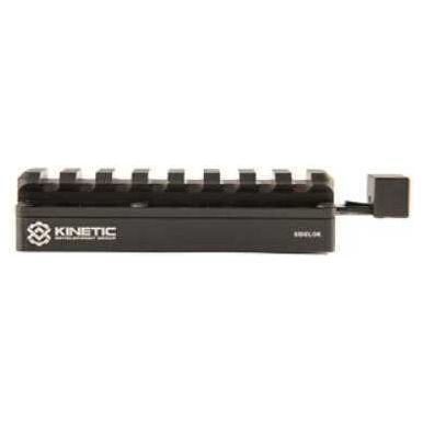 Kinetic Development Group LLC SIDELOK Universal Scope Riser Standard Fits Picatinny Black Finish .62" Rail Height SID5-1