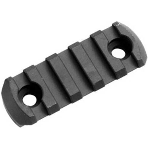 Kinetic Development Group LLC M-LOK Picatinny Rail 5 Slot Anodized Finish Black  