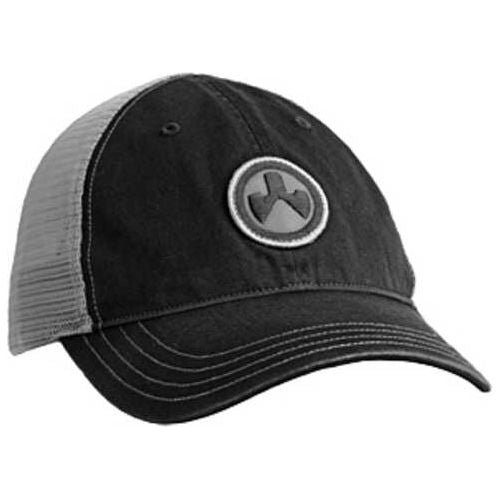 Magpul Industries Icon Patch Garment Washed Trucker Hat Black/charcoal One Size Fits Most Mag1105-002