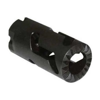 Midwest Industries Flash Hider 7.62X39 Impact Device M14 x 1.0 Left Hand Thread Black MI-AKFH1