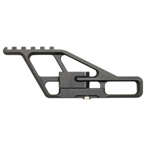 Rs Regulate Front Biased Lower Modular Side Mount Fits Akm Type Rifles Matte Finish Black Not Compatible With Folding St