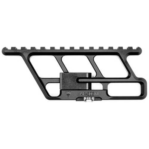 Rs Regulate Full Length Lower Modular Side Mount Fits Akm Type Rifles Matte Finish Black Not Compatible With Folding Sto