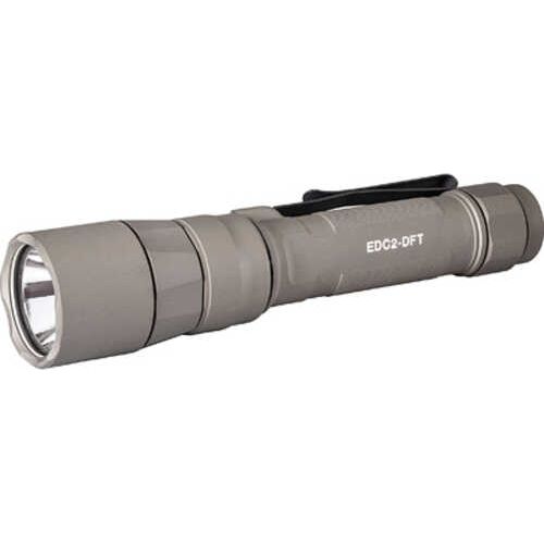 Surefire Everyday Carry Light (edc-2-dft) Dual-fuel Turbo Flashlight 700 Lumens Anodized Finish Tan Edc2-dft-tn