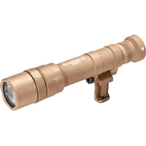 Surefire M640DF Scout Pro Flashlight LED 1500 Lumens Tan Finish 1913 Picatinny Mount installed MLOK included Z68 O