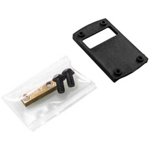 Shield Sights Mounting Plate Low Pro Slide Mount Black For Glock 43 Mnt-g43-poly-sms-rms