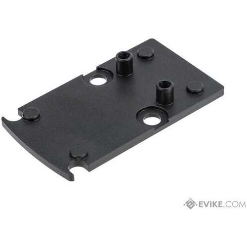 Shield Sights Mounting Plate Low Pro Slide Mount Black Fits S&w Shield Mnt-shd-sms-rms