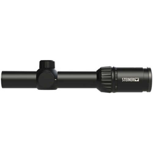 Steiner P4Xi Rifle Scope 1-4X 24mm Objective 30mm Tube Diameter 1/4 MOA Second Focal Plane Matte Finish Black