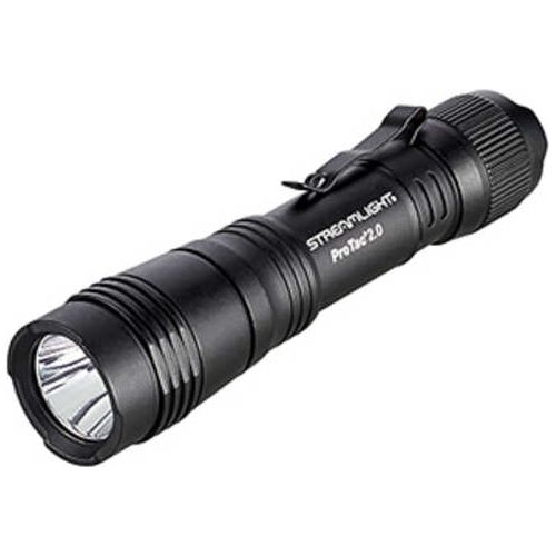 Streamlight Protac 2.0 Flashlight Rechargeable 2 000 Lumens Anodized Finish Black Includes Sl-b50 Battery Pack And Usb-c