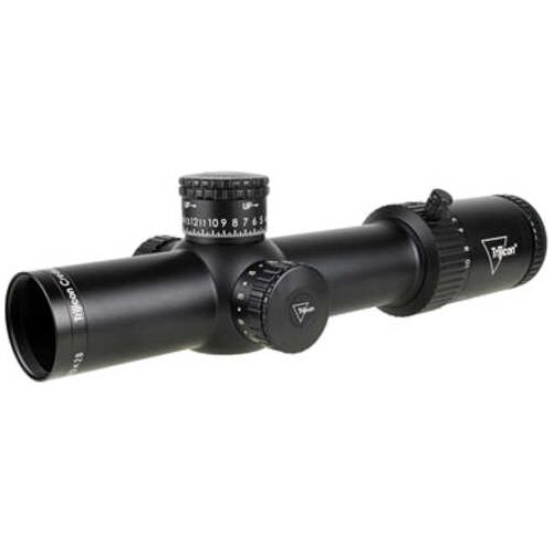 Trijicon Credo HX 1-10X28mm First Focal Plane Riflescope Red/Green MOA Segmented Circle Reticle 34mm Tube Matte Finish B