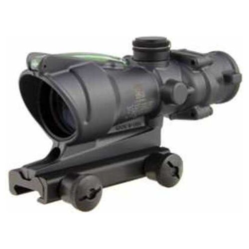 Trijicon Acog 3x24mm Dual Illuminated Green Horseshoe/dot 7.62x39/123 Grain Includes Q-loc Mount Matte Finish Black Ta50