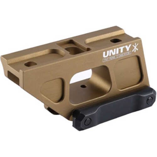 Unity Tactical FAST Micro Red Dot Mount 2.26" Optical Height Compatible with CompM4/CompM4s Footprint Anodized Finish Fl