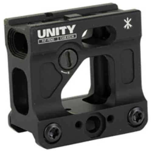 Unity Tactical Fast Micro Red Dot Mount 2.26" Optical Height Compatible With Footprints (h1 H2 T1 T2) Anodized Fin