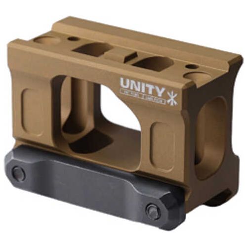 Unity Tactical FAST Micro Red Dot Mount 2.26" Optical Height Compatible with Tall Footprints (CompM5s CompM5b Duty