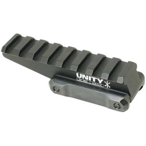 Unity Tactical Fast Red Dot Riser Elevates Lower 1/3 Mount To 2.26" Optical Height Direct To Picitinny Anodized Finish B