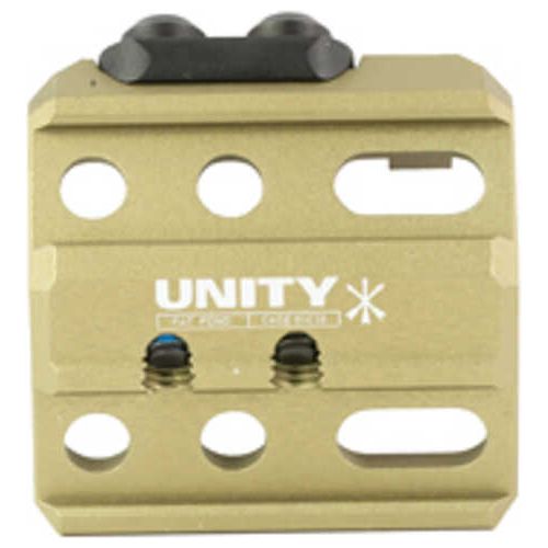 Unity Tactical Fusion Micro Hub Base Anodized Finish Flat Dark Earth Fus-mhf