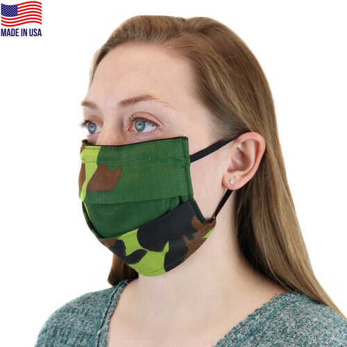 PahaQue Personal Protective Facemask Camo Black