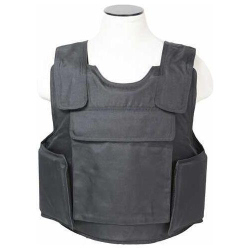 Vism Outer Carrier Vest w 4 3A Ballistic Panels-Black Sm