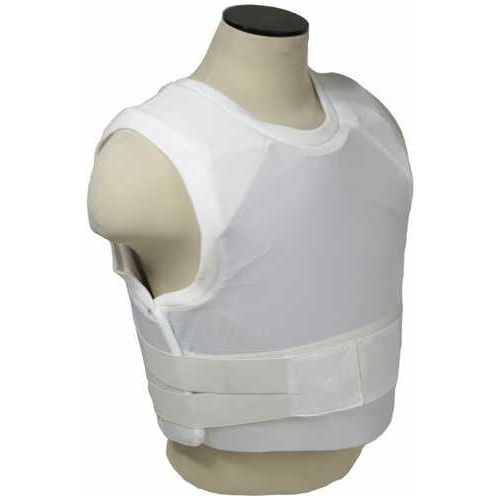 Vism Concealed Carrier Vest w 2 3A Ballist Panels-White Sm