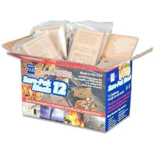 Sopakco Sure Pak Meals w/Heaters 12Pack