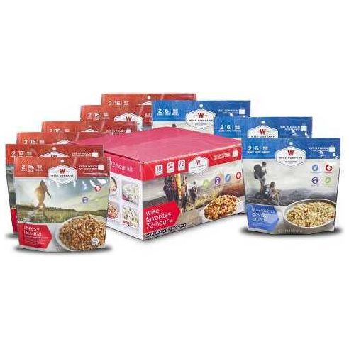 Wise Foods Company Favorites 72 Hour Cook-In-Pouch Meal Kit