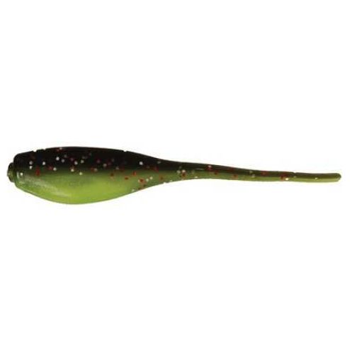 Gene Larew Garland 2" Baby Shad Licorice/cht