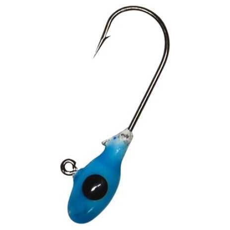 Gene Larew Garland 1/8Oz MO GLO JIGHEAD Blue